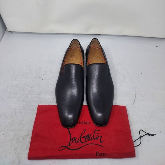 Christian Louboutin Other - Christian Louboutin MENS Dandelion Black Leather Loafer Shoe